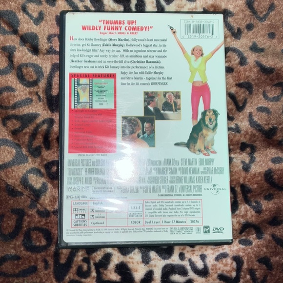 Bowfinger w/ Steve Martin & Eddie Murphy DVD Video Disc — Perfect Condition ❤️🐸 - Picture 4 of 6